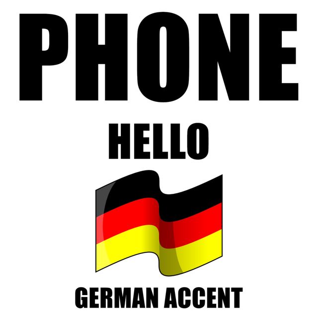The Voice Phone - 'Phone, Hello German Accent' [Ringtone]