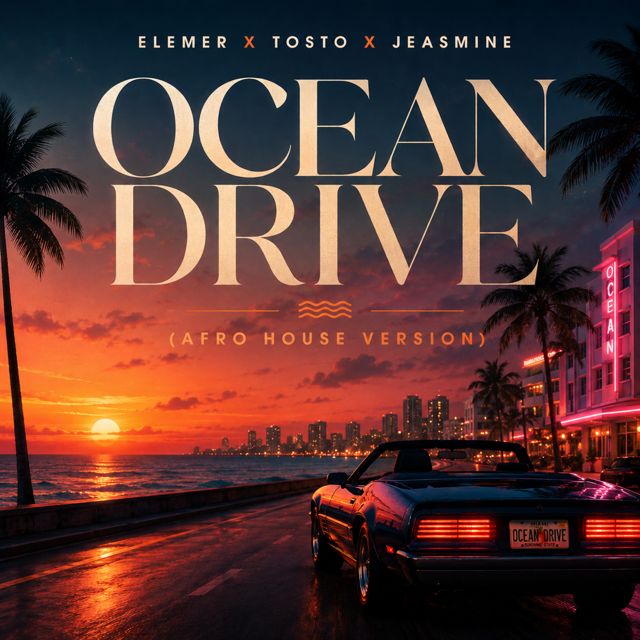 Elemer - 'OCEAN DRIVE (Afro House Version) (feat. TOSTO & Jeasmine)' [Ringtone]