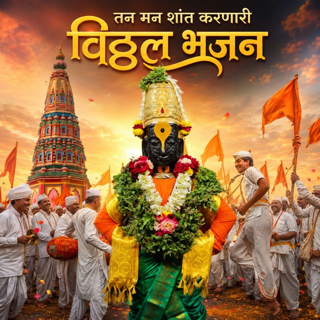 Sagar Mahajan SM - 'Tan Man Shant Karanari Vitthal Bhajan (feat. Nisha Mahajan)' [Ringtone]