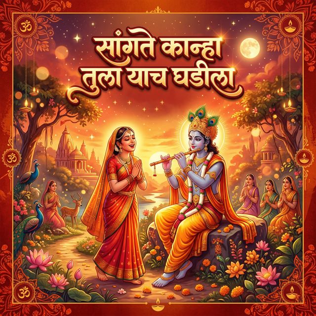 Sagar Mahajan SM - 'Sangte Kanha Tula Yach Ghadila (feat. Nisha Mahajan)' [Ringtone]