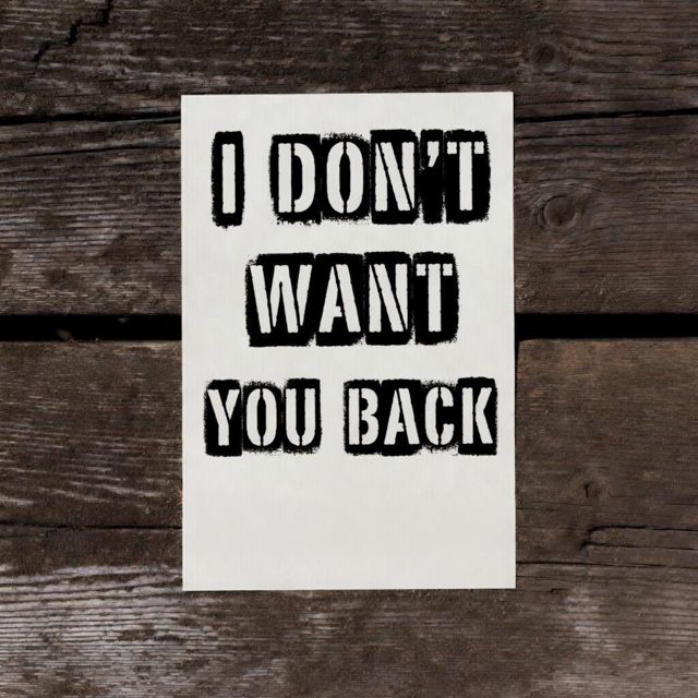 Royzathedj - 'I dont want you back' [Ringtone]