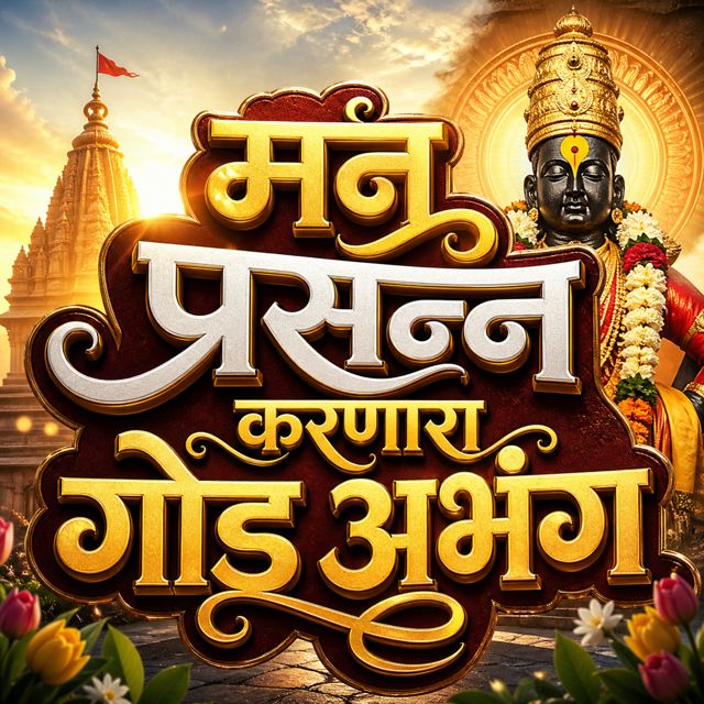 Sagar Mahajan SM - 'Man Prasanna Karanara God Abhang (feat. Ashok Koli & Nisha Mahajan)' [Ringtone]