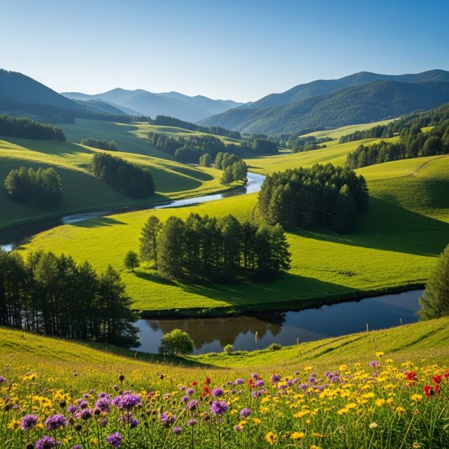 Muhammad Noor - 'Quiet Green Valley At Sunrise' [Ringtone]