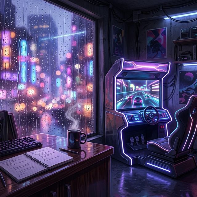 Retro Grid - 'Dusk In The Arcade' [Ringtone]
