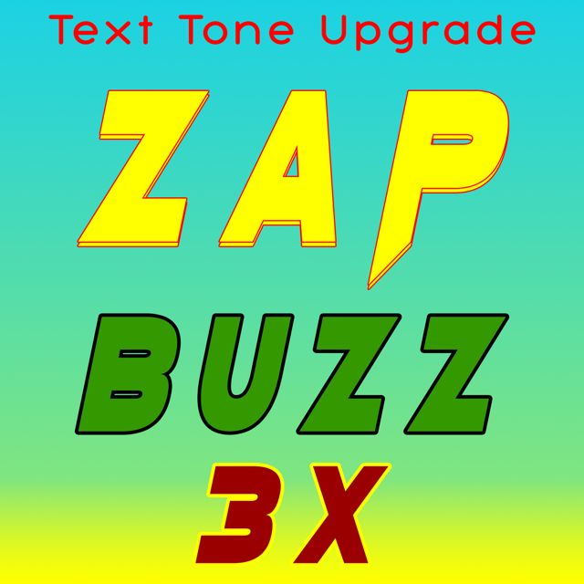 Sound Effects Upgrade - 'Zap Buzz 3x' [Ringtone]