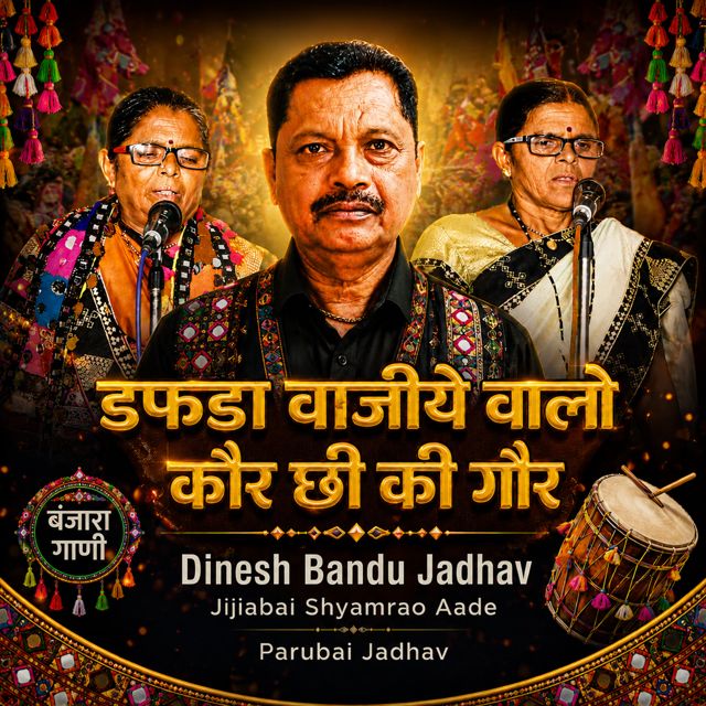 Dinesh Bandu Jadhav - 'Dafda Wajaye walo Kor Chhi Ki Gor (Live) (feat. Jijabai Shyamrao Aade & Parubai Jadhav)' [Ringtone]