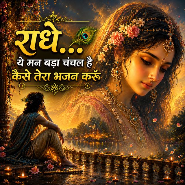 Nitin Jadhav - 'Radhe...Ye Man Bhada Chanchal Hai Kese Tera Bhajan Karu' [Ringtone]