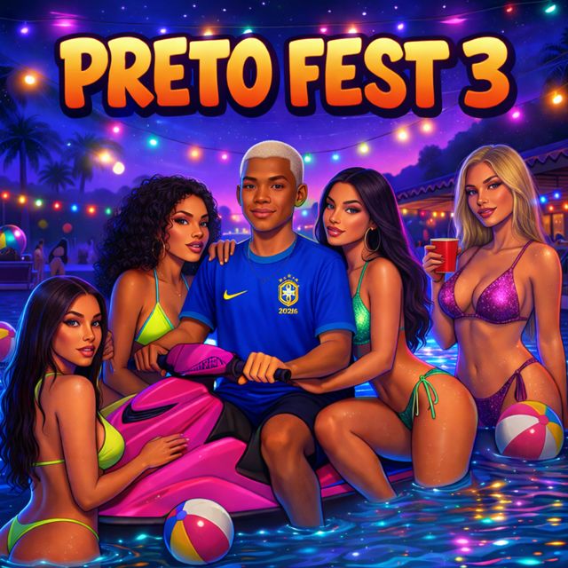 DJ Ruanzyn - 'Preto Fest 3 (feat. Mc Lysa & Mc Rose da Treta & Aleh)' [Ringtone]