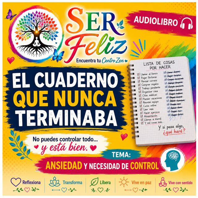 Educadora Ilse Torre - 'SER FELIZ El cuaderno que nunca terminaba . ANSIEDAD Y NECESIDAD DE CONTROL' [Ringtone]