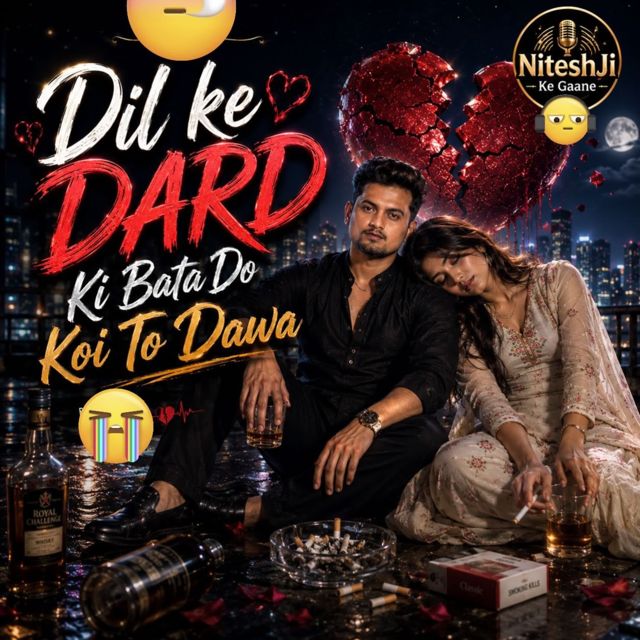 NiteshJiKeGaane - 'Dil ke Dard Ki bata do koi to dawa (feat. Nitesh Thakur)' [Ringtone]