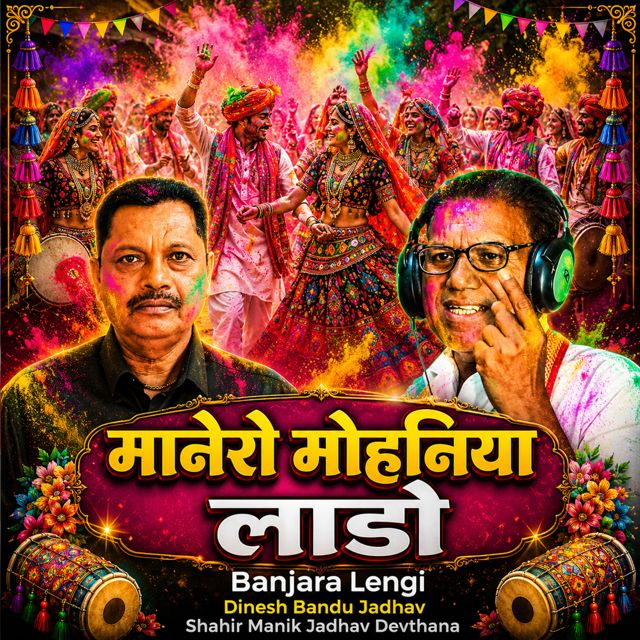 Shahir Manik Jadhav Devthana - 'Manero Mohaniya Lado Banjara Lengi (Live) (feat. Dinesh Bandu Jadhav)' [Ringtone]