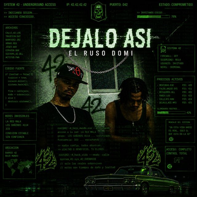 El Ruso Domi - 'DEJALO ASI' [Ringtone]