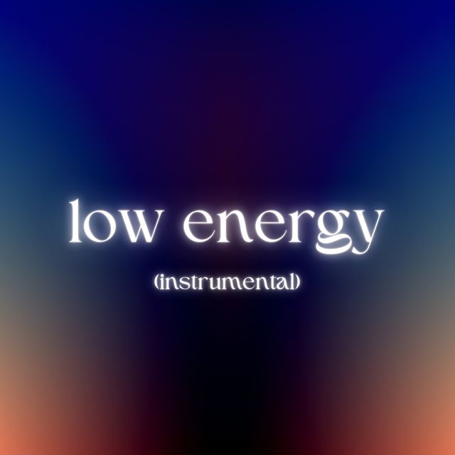 Elliot.wavs - 'low energy (instrumental)' [Ringtone]