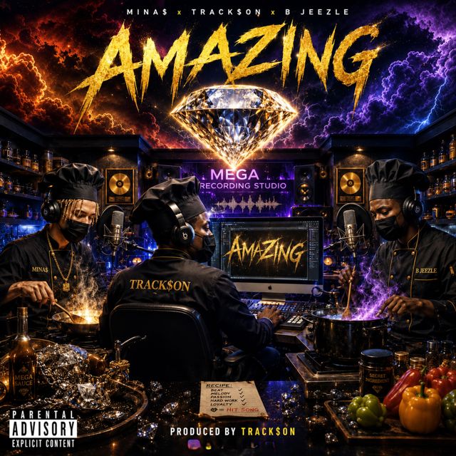 Minas - 'Amazing (feat. Track$on & B Jeezle)' [Ringtone]
