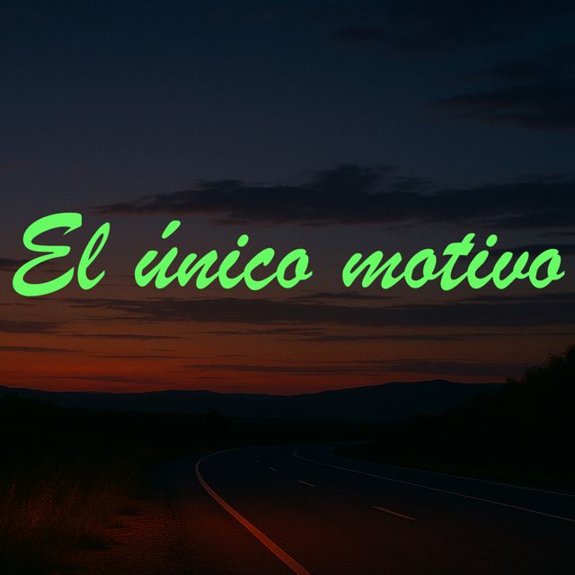 Juan Marco D´Moreno - 'EL UNICO MOTIVO' [Ringtone]