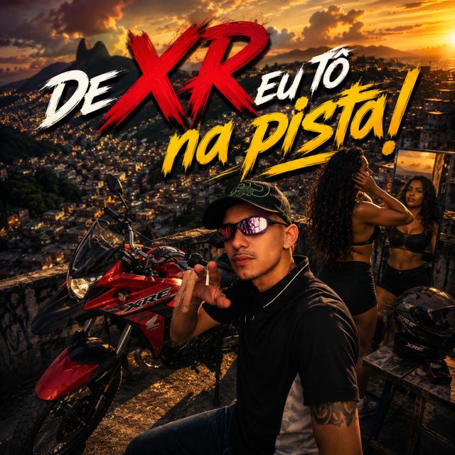 MC CR8 - 'De XR eu tô na pista (feat. DJ Aranha & Dj Lkzinho)' [Ringtone]
