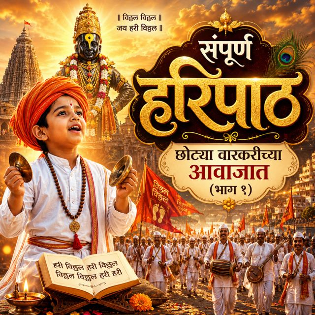 Chhota Warkari - 'Sampurna Haripath Chhotya Warkarichya Aavajat (Bhag 1) (feat. Sagar Mahajan SM)' [Ringtone]