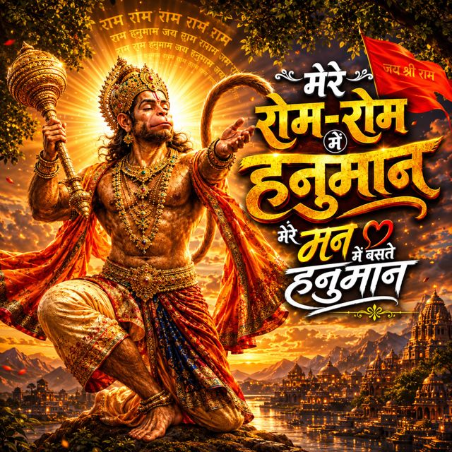 Nitin Jadhav - 'Mere Rom-Rom Mein Hanuman Mere Man Me Basate Hanuman' [Ringtone]