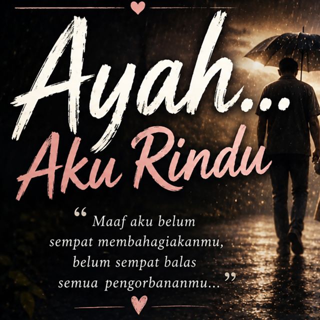 Risky Sajalah - 'Ayah Aku Rindu' [Ringtone]