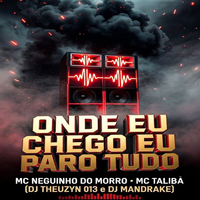Mc Talibã - 'Onde eu Chego eu Paro Tudo (feat. DJ Mandrake 100% Original & Mc Neguinho do Morro & DJ Theuzyn 013)' [Ringtone]