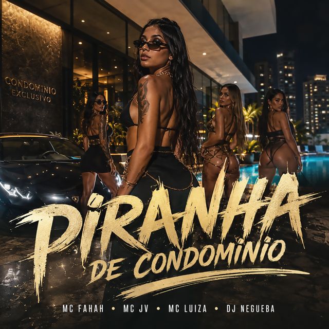 Mc Fahah - 'Piranha de Condomínio (feat. MC JV & Mc Luiza & DJ Negueba Original)' [Ringtone]