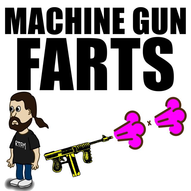 Fart Phone Not Smart Phone - 'Machine Gun Farts' [Ringtone]