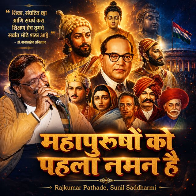 Rajkumar Pathade - 'Mahapurshonko Pahla Naman Hai (feat. Sunil Saddharmi)' [Ringtone]