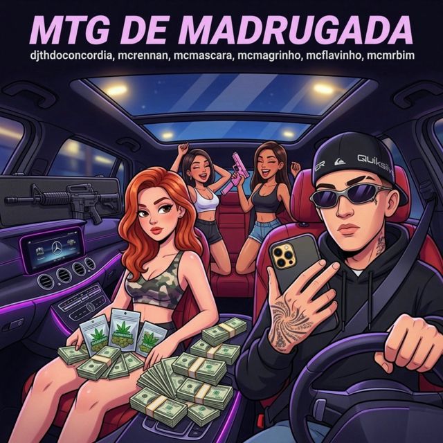 dj th do concordia - 'MTG DE MADRUGADA (feat. Mc Rennan & Mc Mascara & Mc Magrinho & MC Flavinho & Mc Mr. Bim)' [Ringtone]