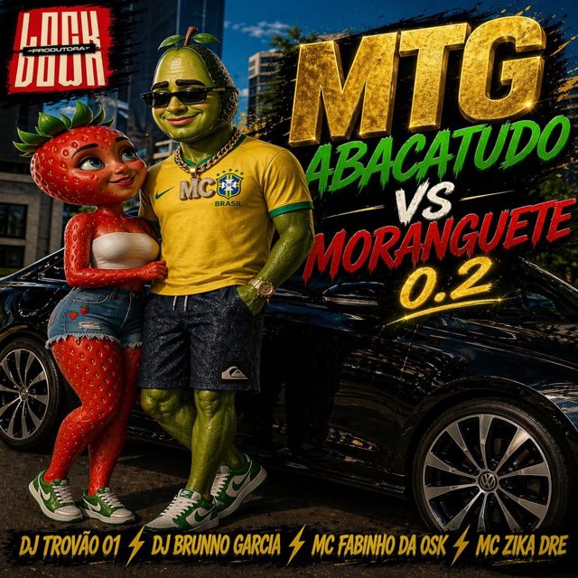 MC Fabinho da Osk - 'MTG ABACATUDO VS MORANGUETE (ELETROFUNK) (feat. Mc Zika Dre. & DJ TROVÃO DA 01 & DJ Brunno Garcia)' [Ringtone]