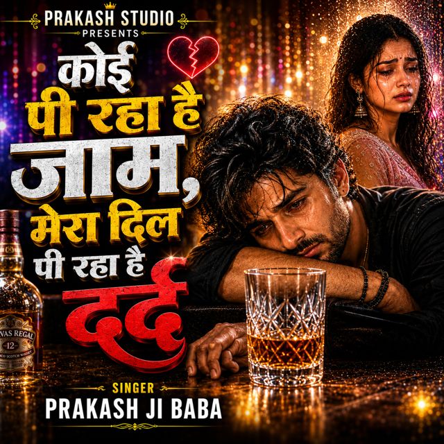 Prakash Ji Baba - 'Koi Pee Raha Hai Jaam, Mera Dil Pee Raha Hai Dard' [Ringtone]