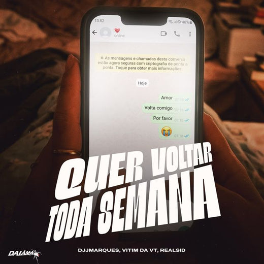 djjmarques - 'Quer Voltar Toda Semana (feat. Realsid & Dj Vitim da VT)' [Ringtone]