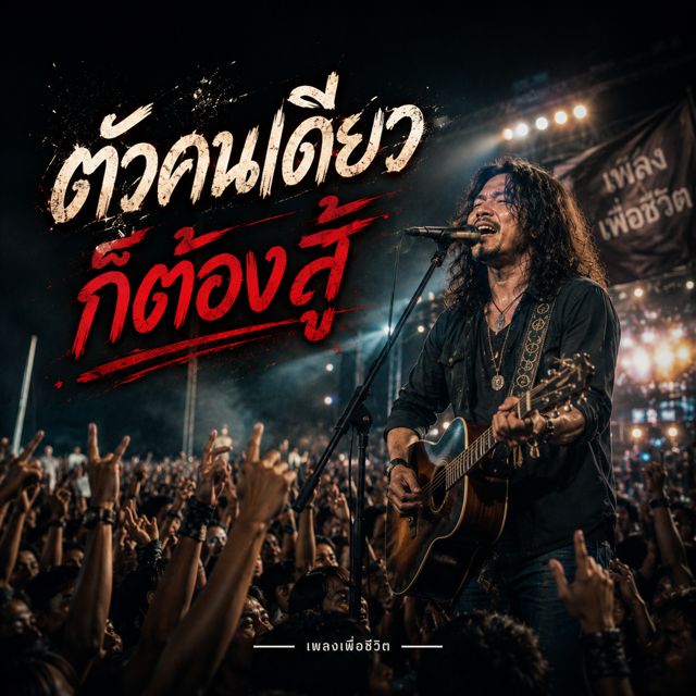 I am not crying alone - 'ตัวคนเดียวก็ต้องสู้' [Ringtone]