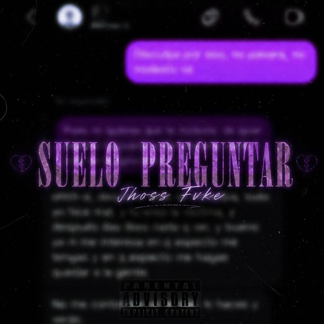 Jhoss fvke - 'SUELO PREGUNTAR' [Ringtone]