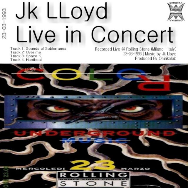 Jk Lloyd - 'Sounds of Subterranea (Live at Rolling Stone, Milano, 1993)' [Ringtone]