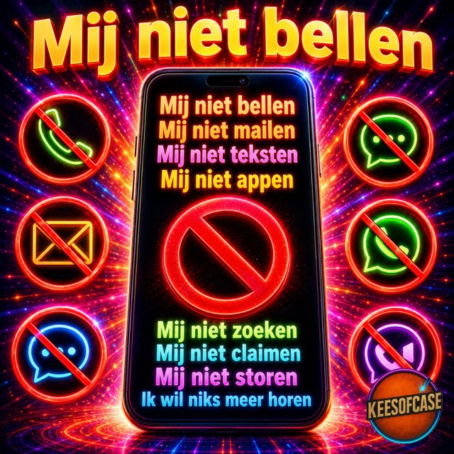 Keesofcase - 'Mij niet bellen' [Ringtone]