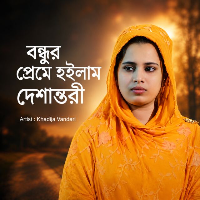 Khadija Vandari - 'Bondhur Preme Hoilam Deshantori' [Ringtone]