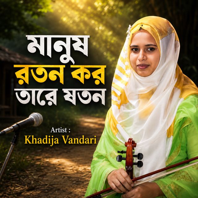 Khadija Vandari - 'Manush Roton Kor Tare Joton' [Ringtone]