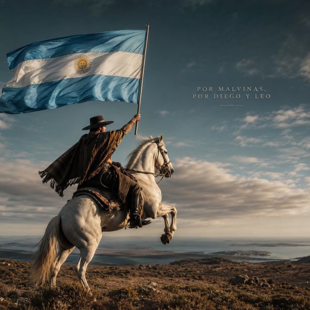 Los del fuego el legado - 'Por malvinas por Diego y Leo' [Ringtone]