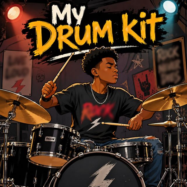 Los Rockeros Animados - 'My Drum Kit' [Ringtone]