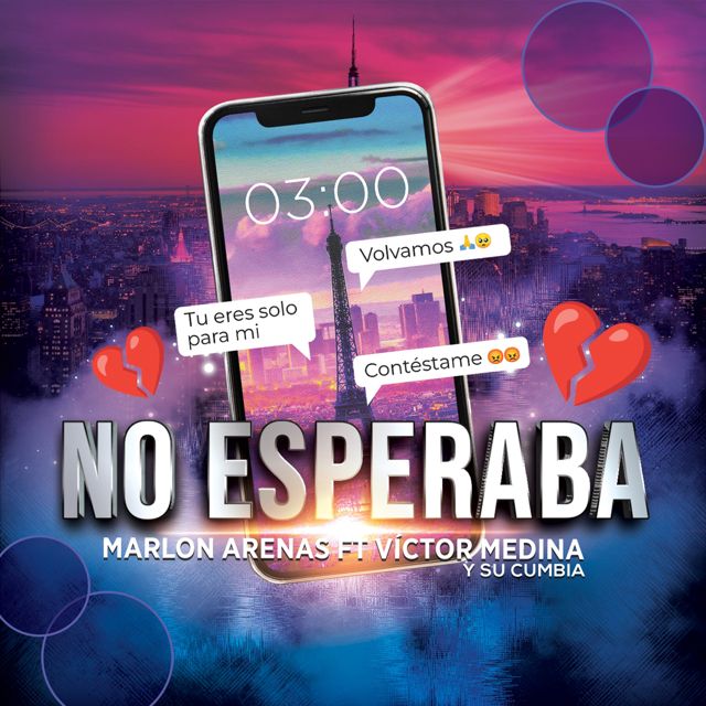 Marlon Arenas - 'No Esperaba (feat. Victor Medina y su Cumbia)' [Ringtone]