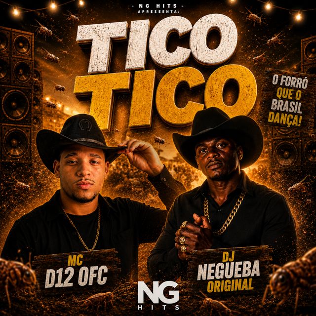 MC D12 OFICIAL - 'TICO TICO (feat. DJ NEGUEBA ORIGINAL & NG HITS)' [Ringtone]