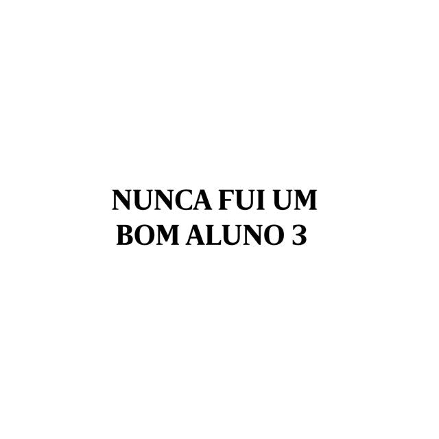 MC JM - 'NUNCA FUI UM BOM ALUNO 3 (feat. DJ KN DA 30 & FN HITS)' [Ringtone]