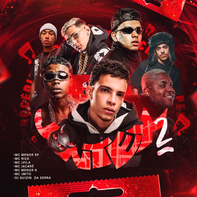 Mc Menor Rf - 'Jontex 2 (feat. MC Jvila & Mc Jacaré & MC Meno K & Mc Rick & MC J Mito & DJ GUIZIN DA SERRA)' [Ringtone]