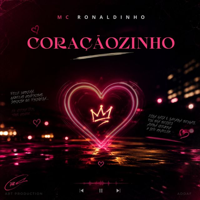 Mc Ronaldinho - 'CORAÇÃOZINHO' [Ringtone]