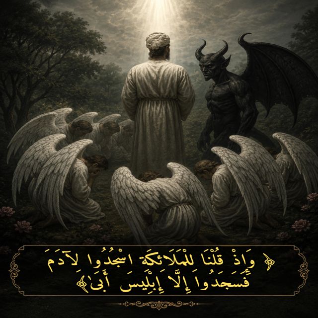 Med Islame - 'وإذ قلنا للملائكة اسجدوا لآدم فسجدوا إلا إبليس أبى' [Ringtone]