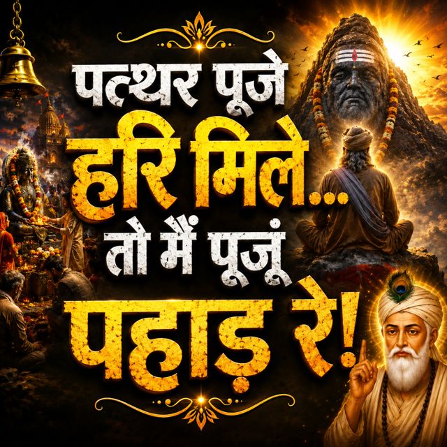 Nandan Swami - 'Pathar Puje Hari Mile To Me Puju Pahad Re' [Ringtone]