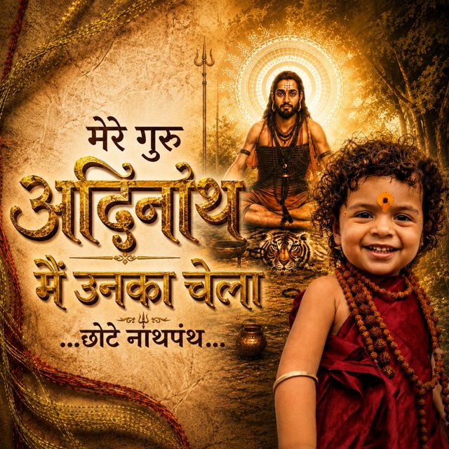 Nitin Jadhav - 'Mere Guru Adinath, Main Unka Chela (Chhote Nathpanth) (feat. Sagar Mahajan SM)' [Ringtone]