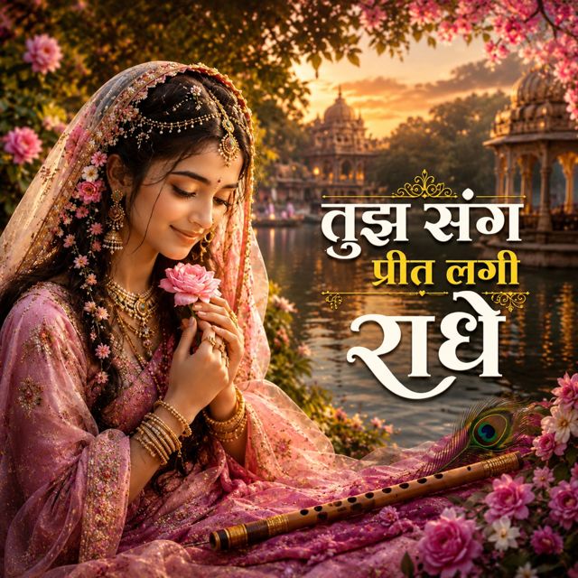 Nitin Jadhav - 'Tujh Sang Preet Lagi Radhe (feat. Sagar Mahajan SM)' [Ringtone]