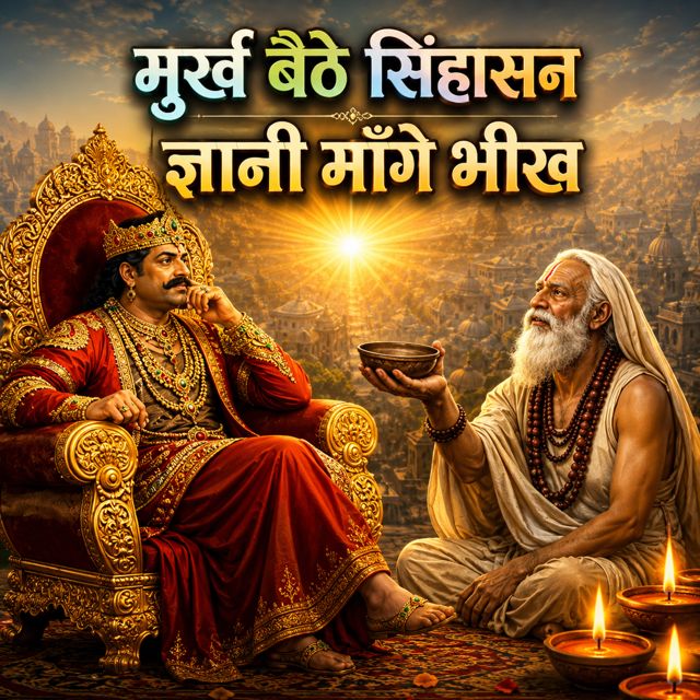 Om Gupta - 'Murkh Baithe Sinhasan Gyani Mange Bheekh' [Ringtone]
