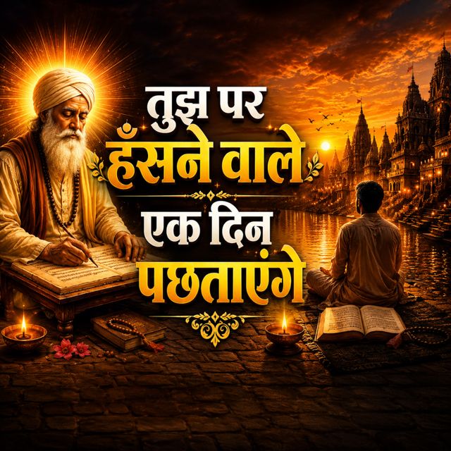 Om Gupta - 'Tujh Par Hans Ne Wale Ek Din Pachtayenge' [Ringtone]